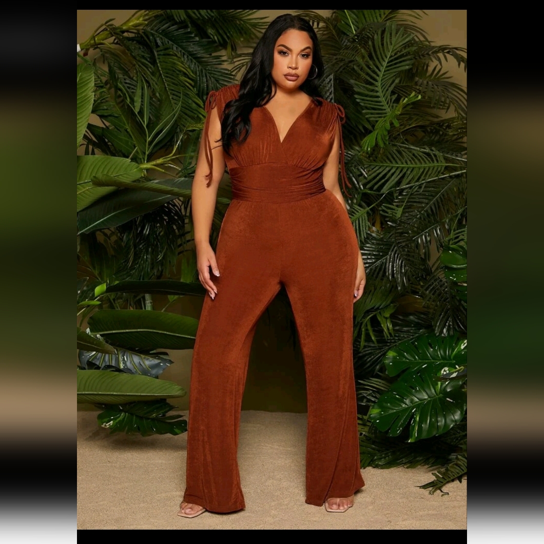 Rust Jumper/Romper